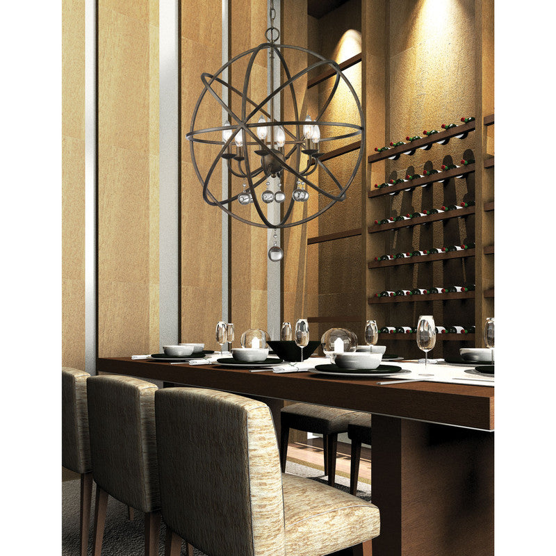 Z-Lite 415-24 - Acadia 6 Light 24" Pendant