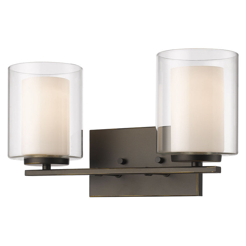 Z-Lite 426-2V - Willow 2 Light 15" Vanity Light