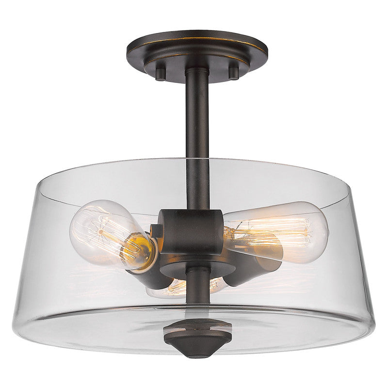 Z-Lite 428SF3 - Annora 3 Light 14" Flush Mount