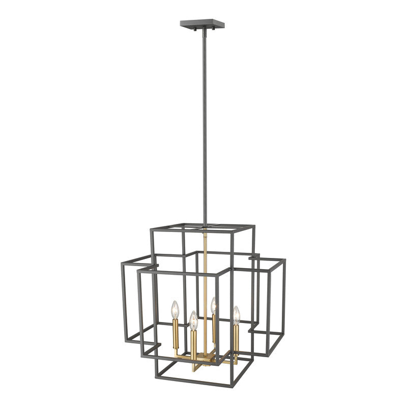 Z-Lite 454-22 - Titania 4 Light 22" Pendant
