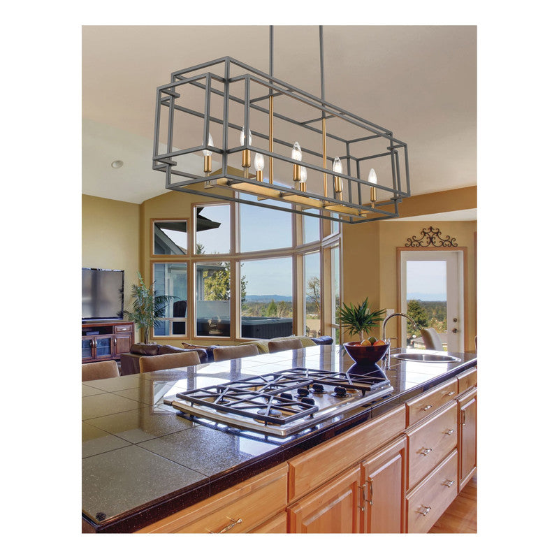 Z-Lite 454-44L - Titania 8 Light 44" Chandelier