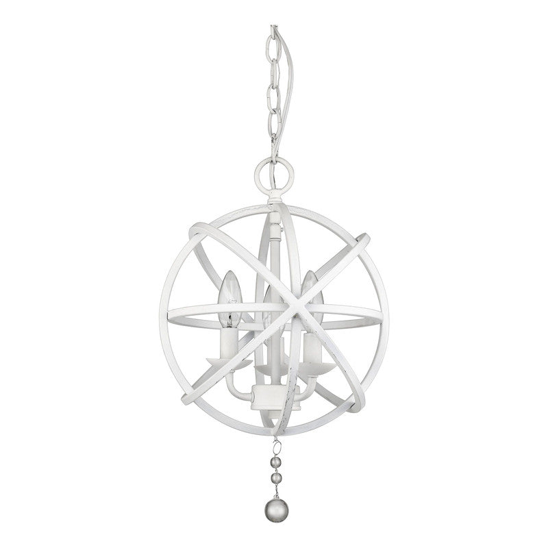 Z-Lite 458-12 - Tull 3 Light 12" Chandelier
