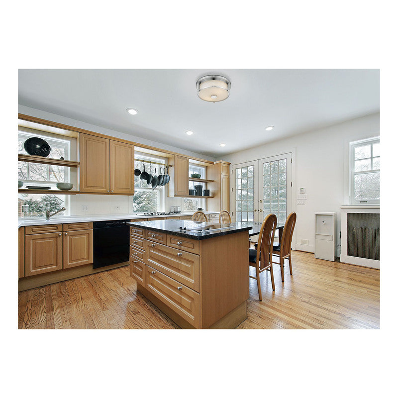 465F11 - Savannah 2 Light 11" Flush Mount