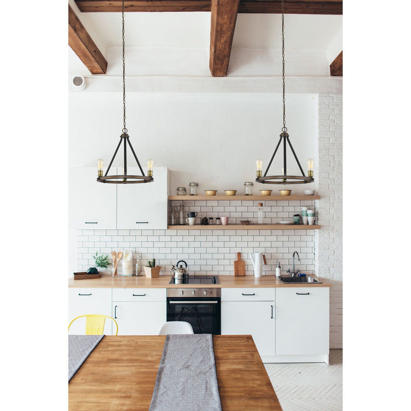 472-3 - Kirkland 3 Light 20" Chandelier