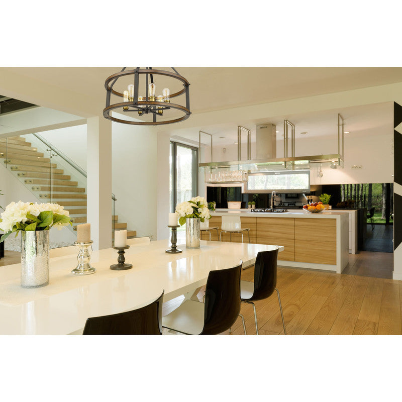 Z-Lite 472-6D - Kirkland 6 Light 25" Pendant