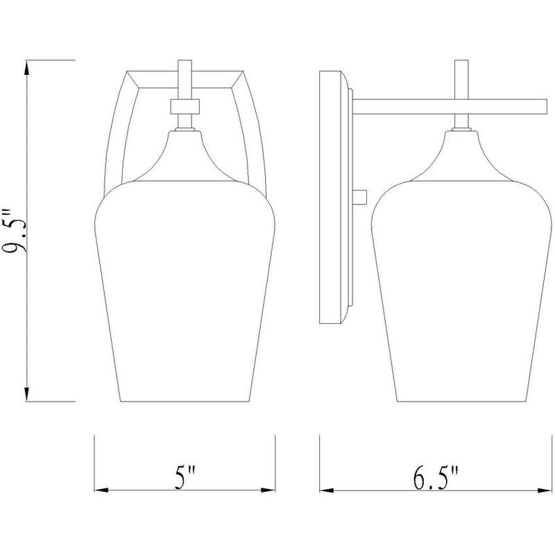 Z-Lite 473-1S - Joliet 1 Light 7" Sconce