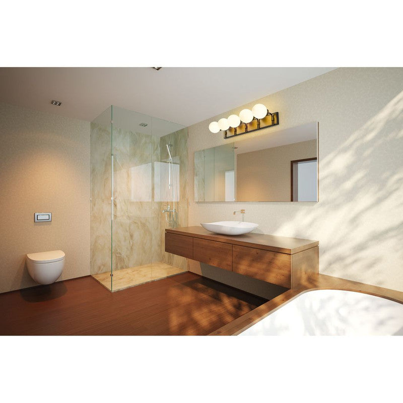 Z-Lite 477-5V - Parsons 5 Light 42" Vanity Light