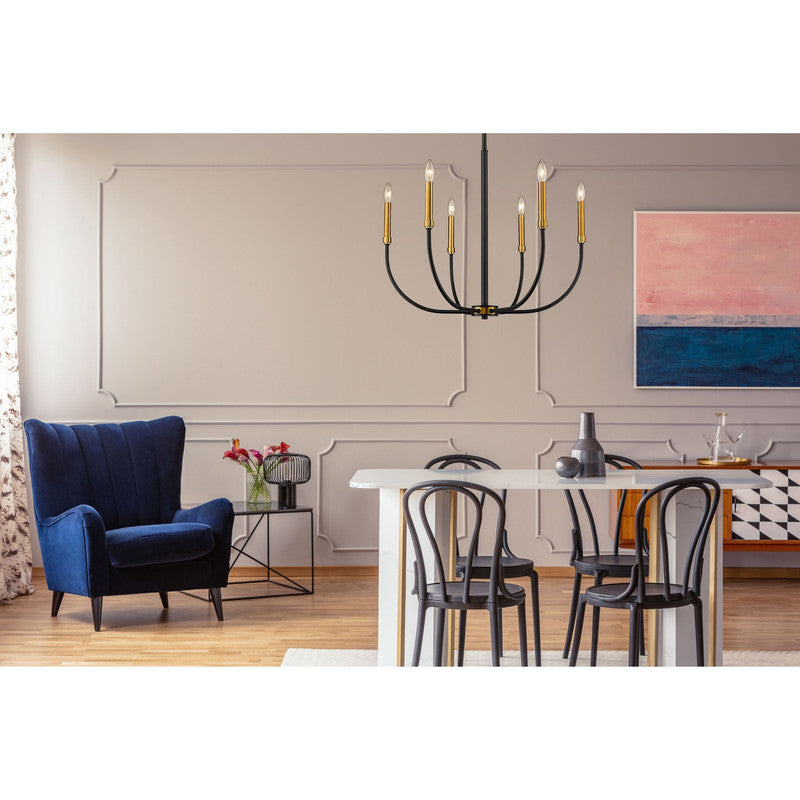 Z-Lite 479-6 - Haylie 6 Light 26" Chandelier