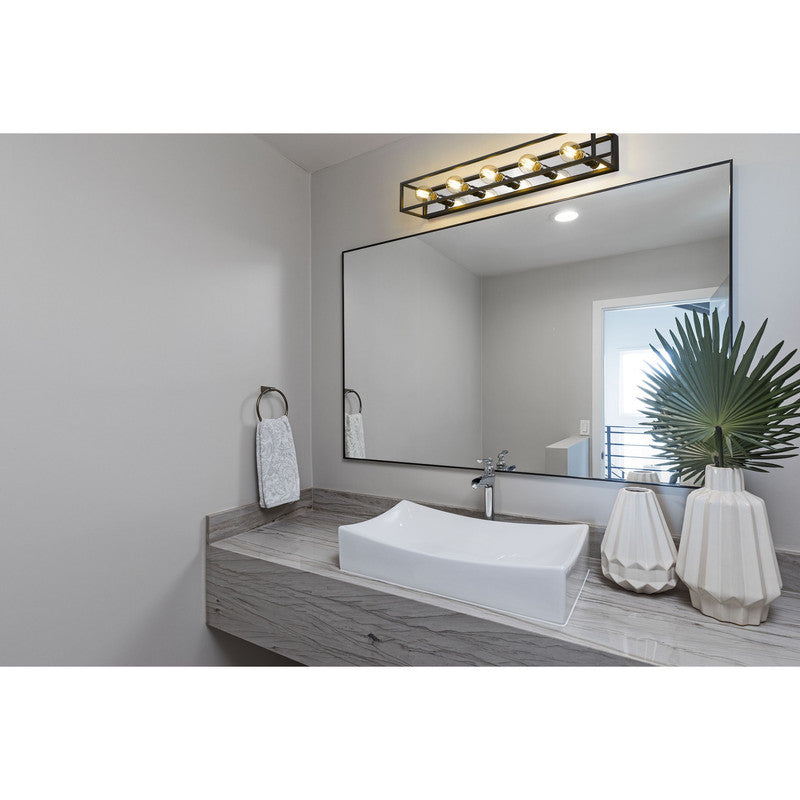 Z-Lite 480-5V - Kube 5 Light 40" Vanity Light