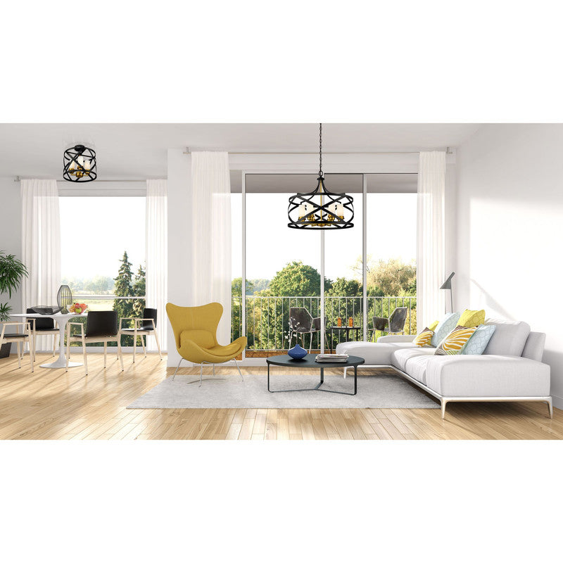 Z-Lite 481P24 - Malcalester 6 Light 24" Pendant