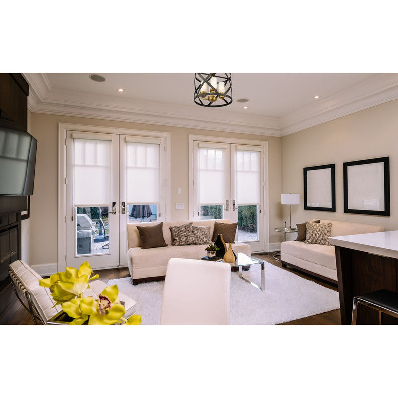 Z-Lite 481SF15 - Malcalester 4 Light 15" Flush Mount