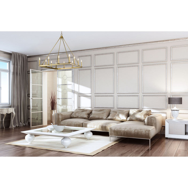 Z-Lite 482S-12 - Barclay 12 Light 34" Chandelier