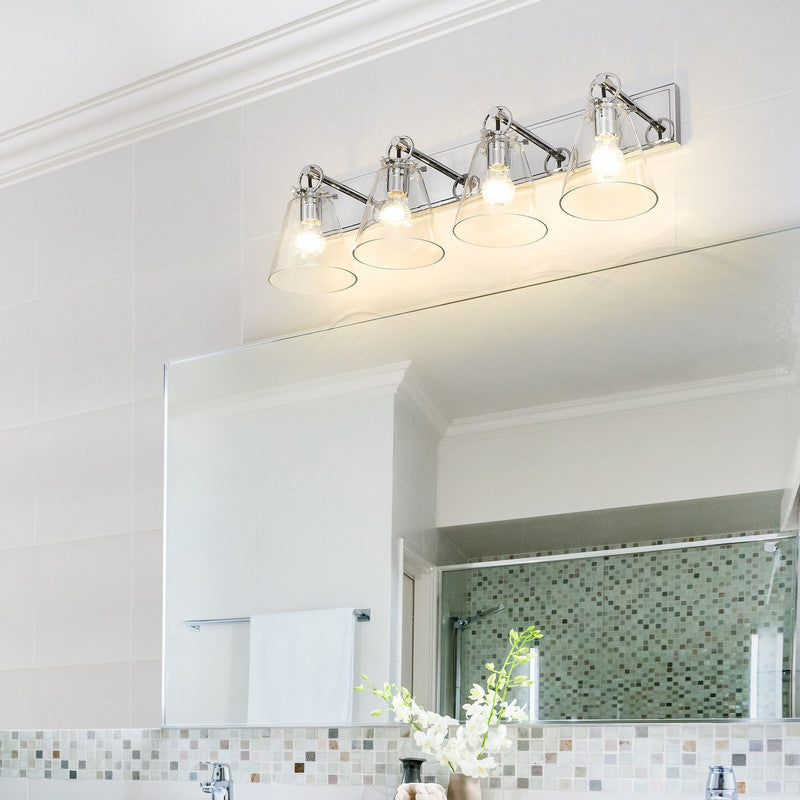 Z-Lite 483-4V - Harper 4 Light 31" Vanity Light