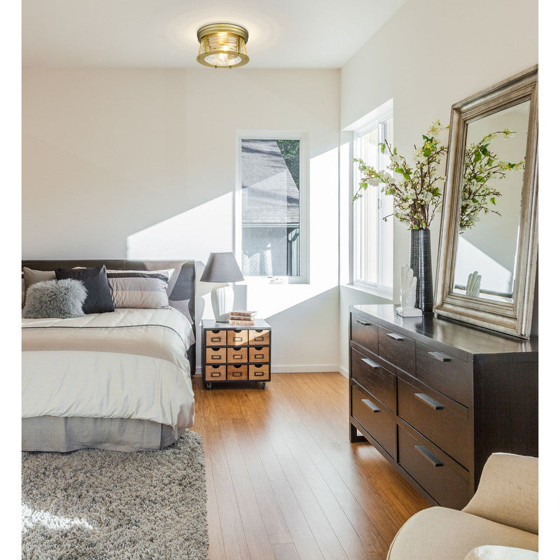 Z-Lite 491F2 - Cape Harbor 2 Light 12" Flush Mount