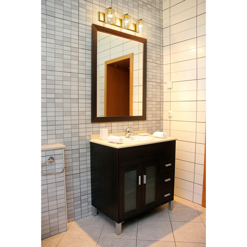 Z-Lite 492-3V - Beckett 3 Light 23" Vanity Light