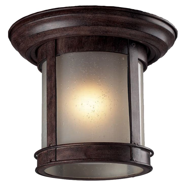 Z-Lite 514F - Outdoor Flush Mount 1 Light 10" Flush Mount