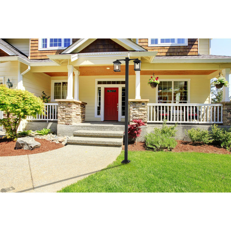 Z-Lite 531-2-536P - Portland 2 Light 8" Post Mount