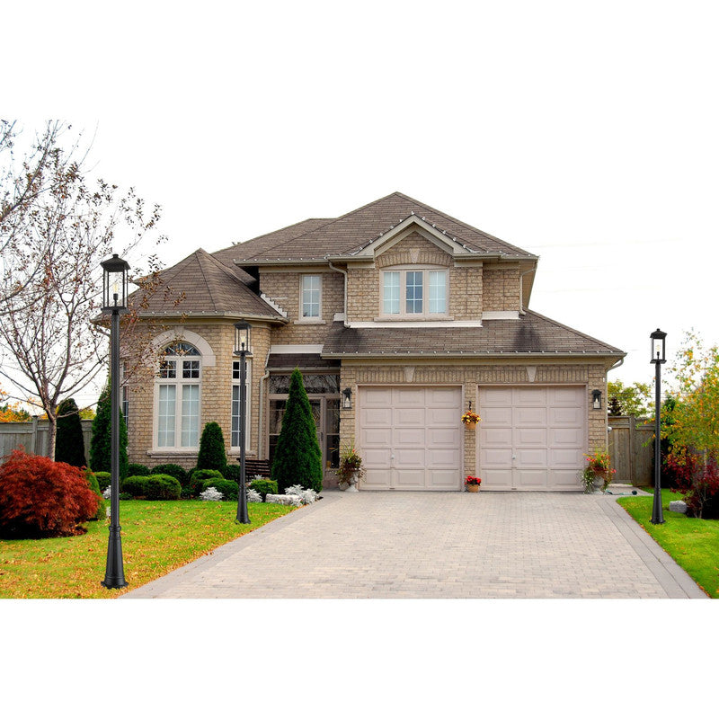 Z-Lite 531PHBXLR-519P - Portland 1 Light 10" Post Mount