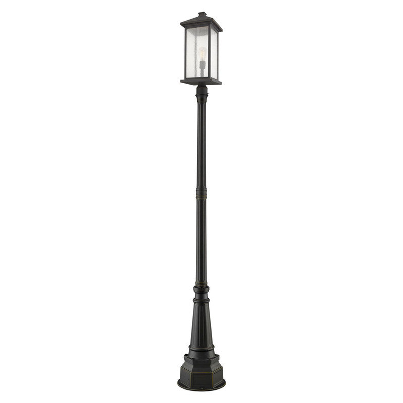 Z-Lite 531PHBXLR-564P - Portland 1 Light 14" Post Mount