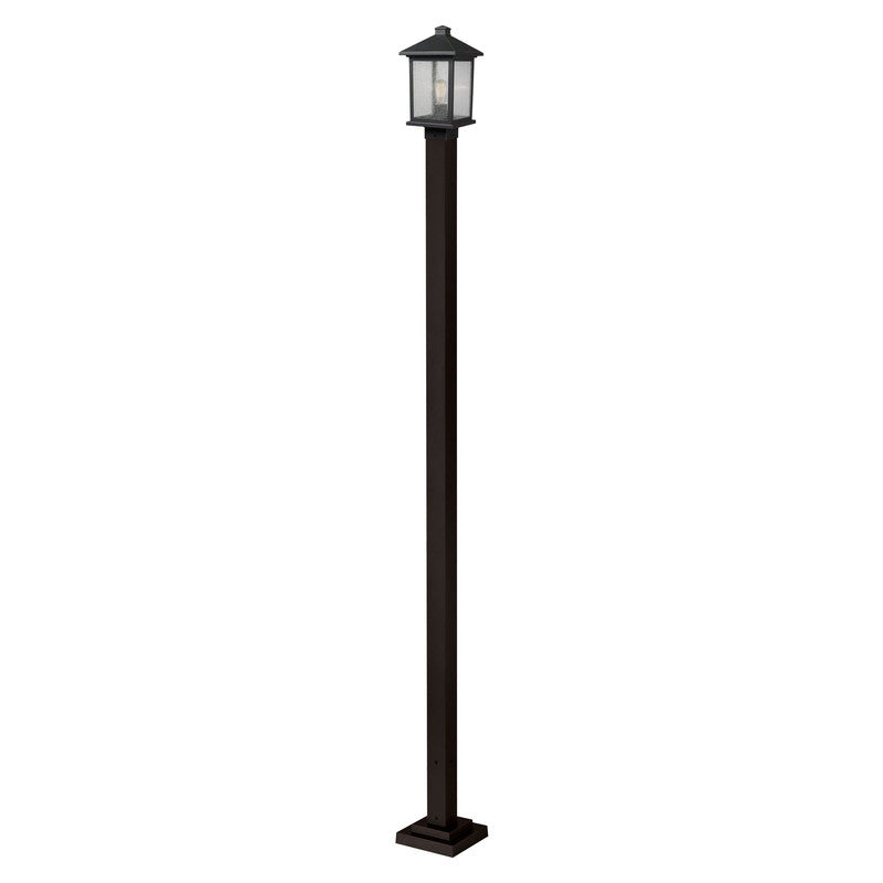 Z-Lite 531PHMS-536P - Portland 1 Light 9" Post Mount