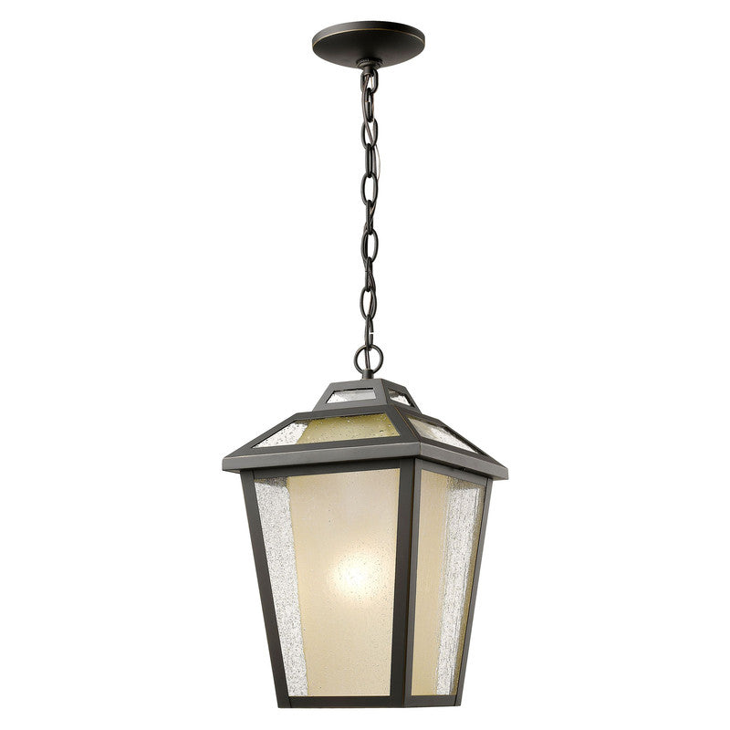 Z-Lite 532CHM - Memphis Outdoor 1 Light 9" Pendant