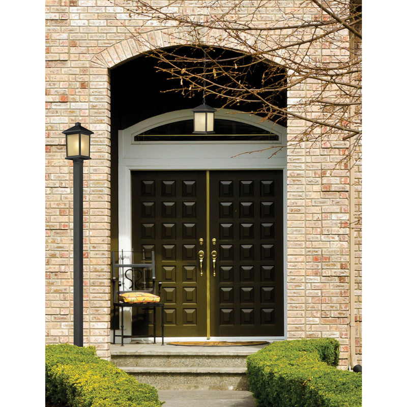 Z-Lite 537PHB-536P - Holbrook 1 Light 10" Post Mount