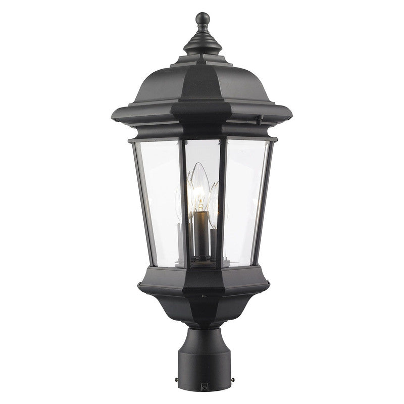 Z-Lite 540PHB - Melbourne 3 Light 10" Post Mount