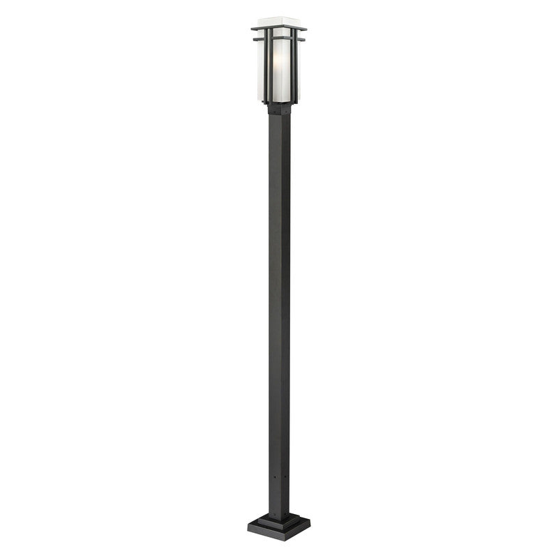 549PHB-536P - Abbey 1 Light 10" Post Mount