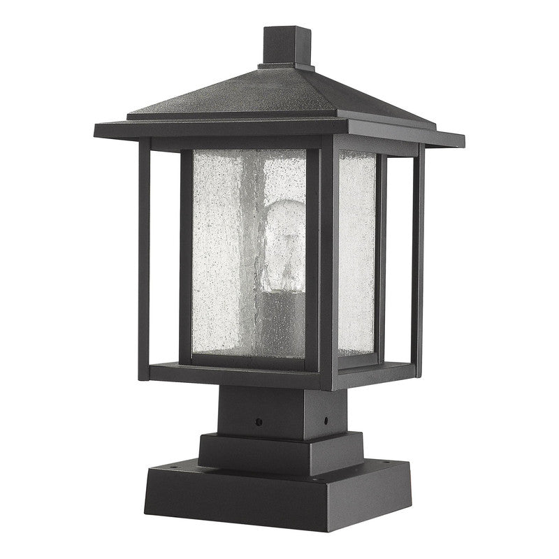 Z-Lite 554PHMS-SQPM - Aspen 1 Light 9" Pier Mount