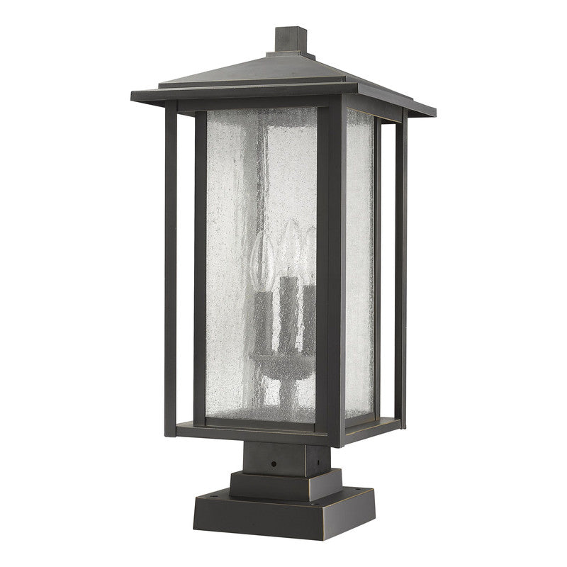 Z-Lite 554PHXLS-SQPM - Aspen 3 Light 11" Pier Mount