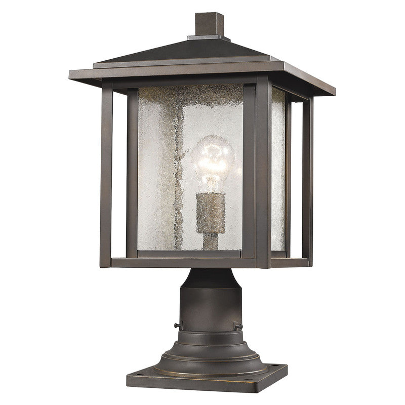 554PHB-554PM - Aspen 1 Light 11" Pier Mount
