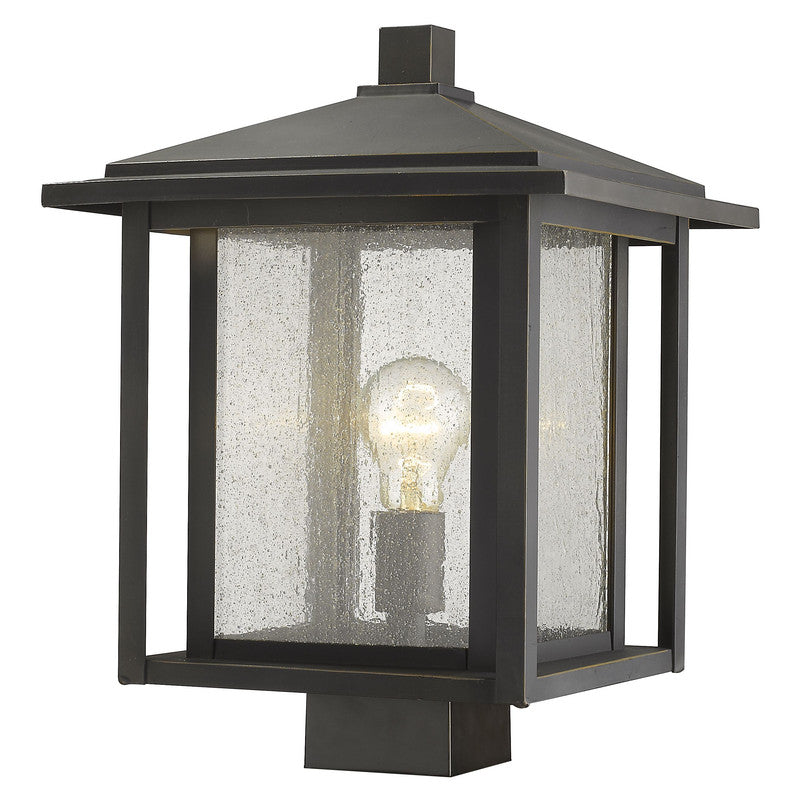Z-Lite 554PHBS - Aspen 1 Light 11" Post Mount