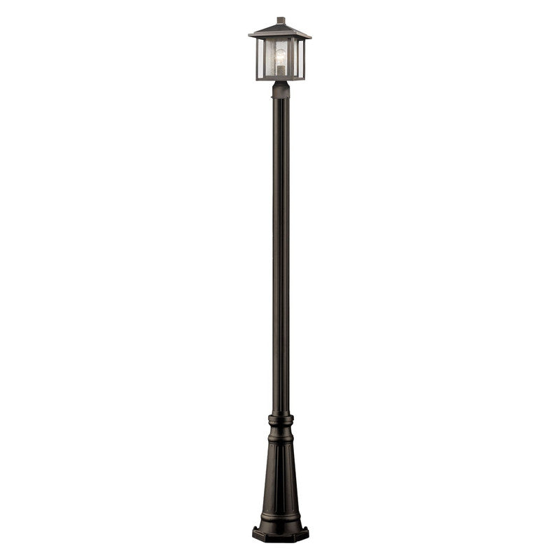 Z-Lite 554PHM-519P - Aspen 1 Light 10" Post Mount