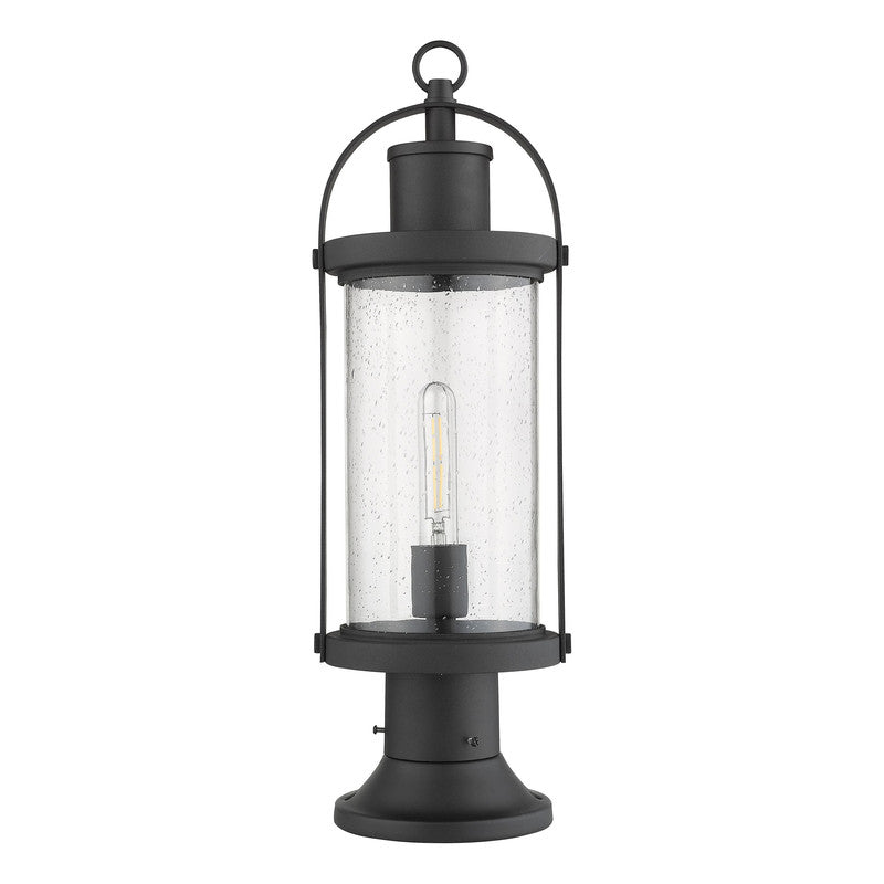 569PHM-553PM - Roundhouse 1 Light 8" Pier Mount