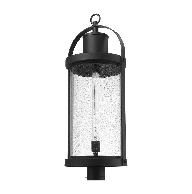 569PHXL - Roundhouse 1 Light 12" Post Mount