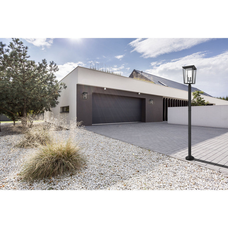 571PHXLR-567P - Seoul 3 Light 14" Post Mount