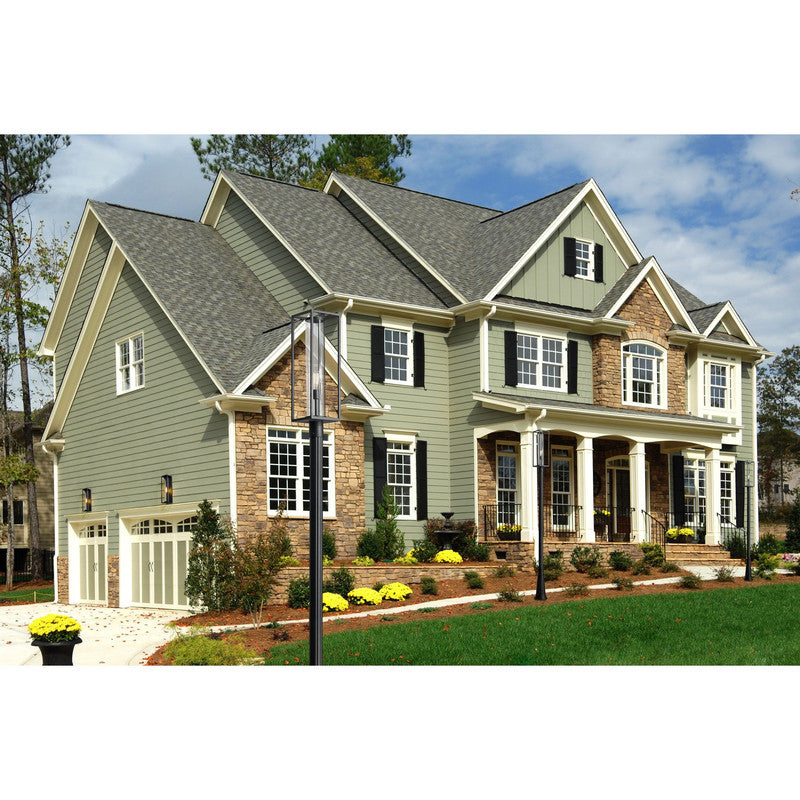 584PHBR-519P - Dunbroch 1 Light 10" Post Mount