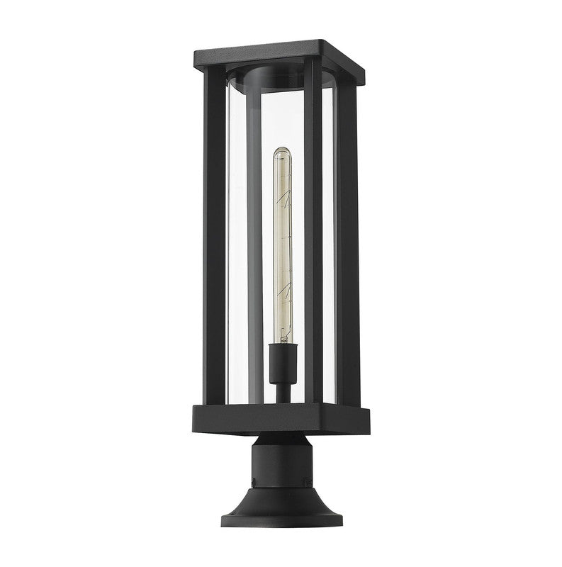 586PHBR-553PM - Glenwood 1 Light 8" Pier Mount