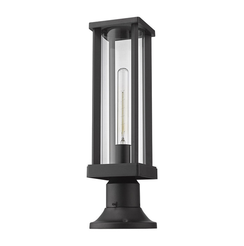 586PHMR-553PM - Glenwood 1 Light 8" Pier Mount