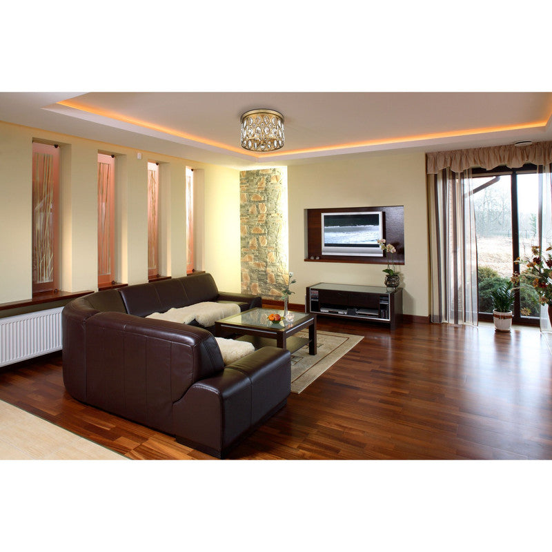 Z-Lite 6010F15 - Dealey 4 Light 16" Flush Mount