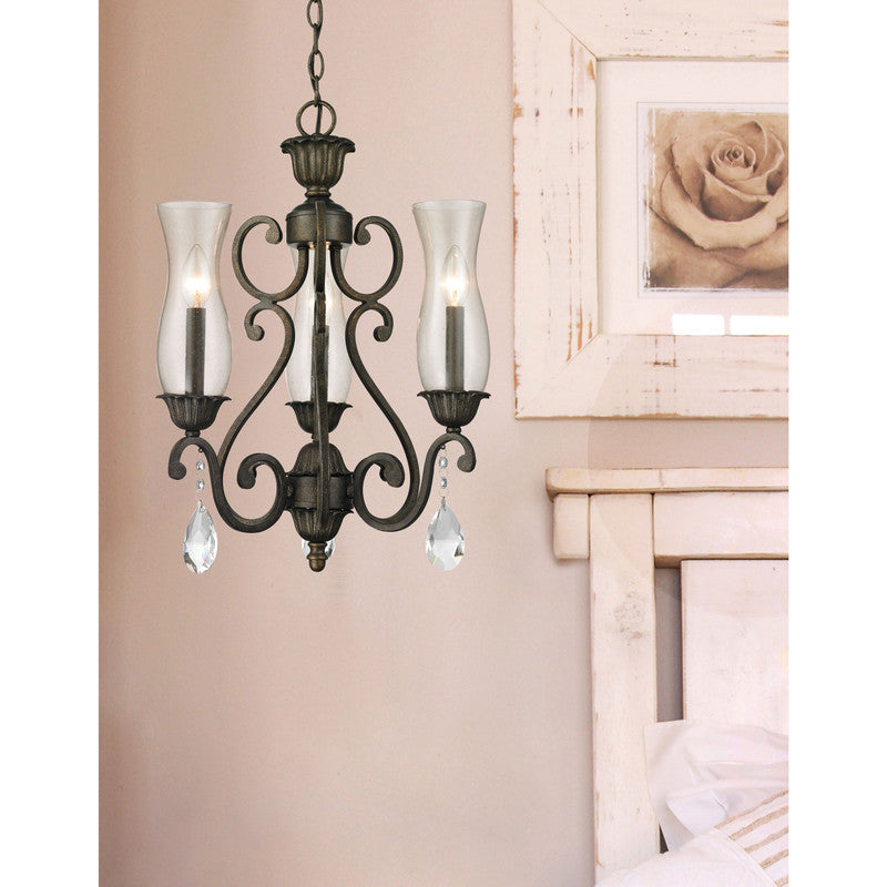 Z-Lite 720-3 - Melina 3 Light 17" Chandelier
