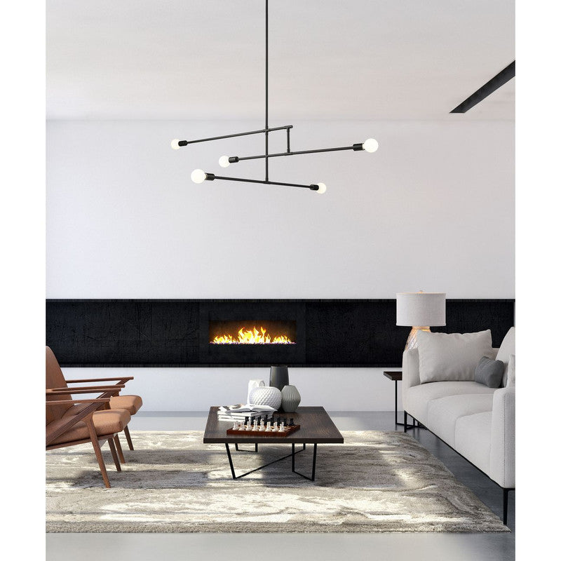 Z-Lite 731-5 - Modernist 5 Light 61" Chandelier