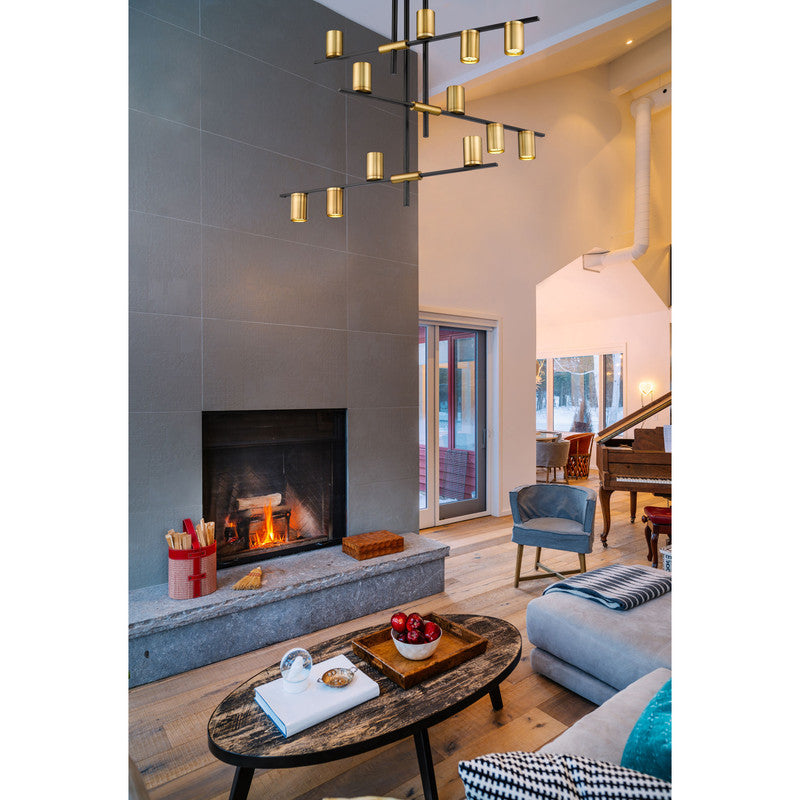 Z-Lite 814-12 - Calumet 12 Light 44" Chandelier