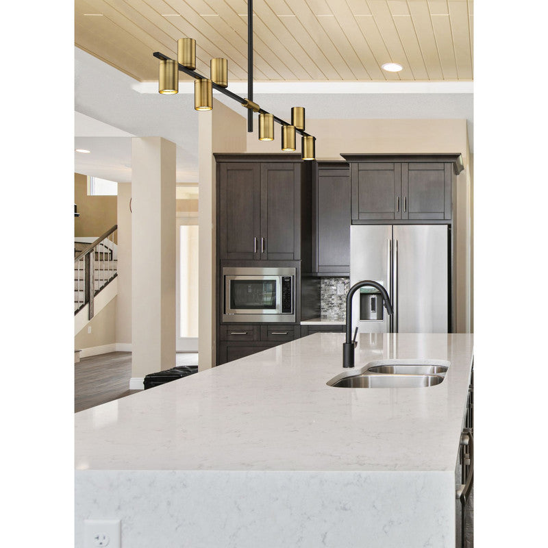 Z-Lite 814-8L - Calumet 8 Light 56" Chandelier