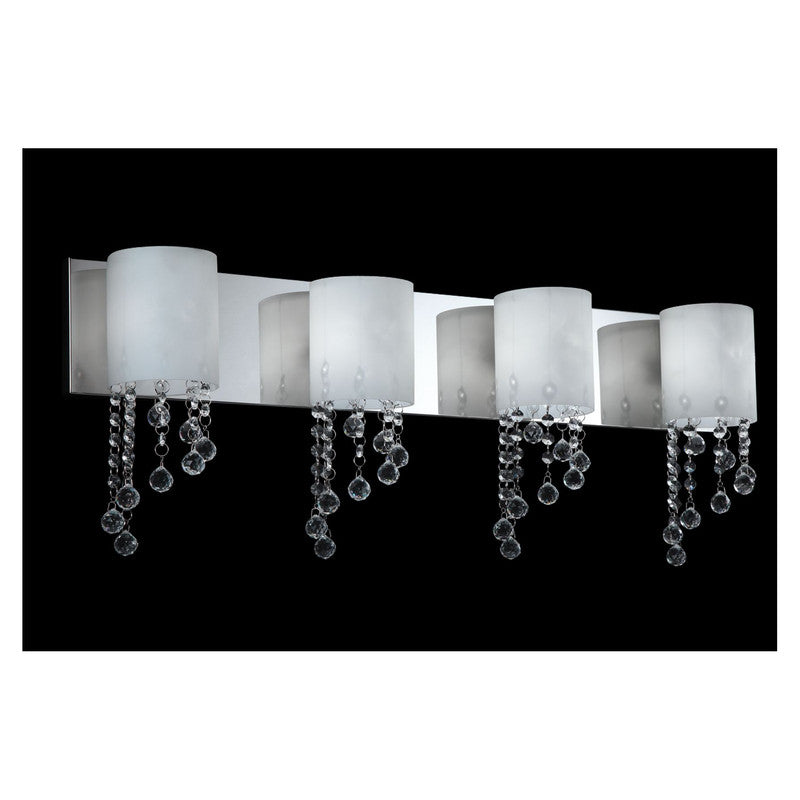 871-4V-LED - Jewel 4 Light 31" Vanity Light