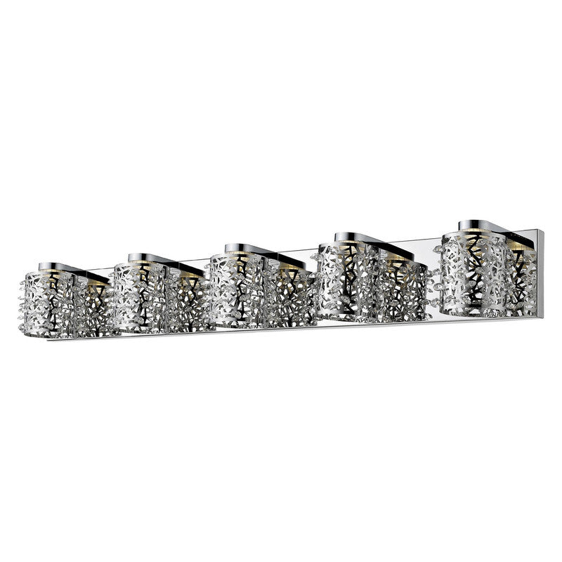 906-5V-LED - Fortuna 5 Light 36" Vanity Light