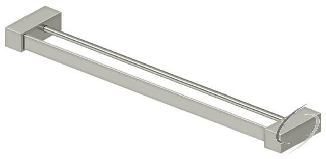 ZA2006/24-15 24" Double Towel Bar ZA Series; Satin Nickel Finish