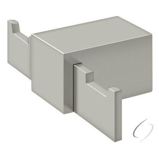 ZA2010-15 Double Robe Hook ZA Series; Satin Nickel Finish
