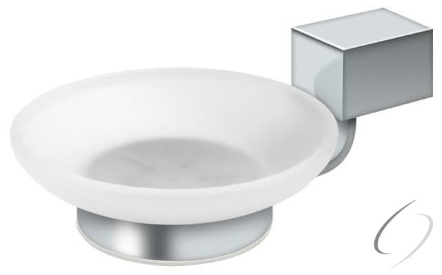 ZA2012-26 Soap Holder with Glass ZA Series; Bright Chrome Finish
