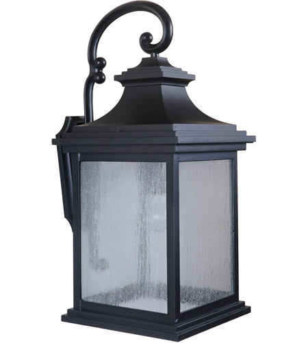 Z3224-MN - Gentry 1 Light 26" High Outdoor Wall Lantern - Midnight